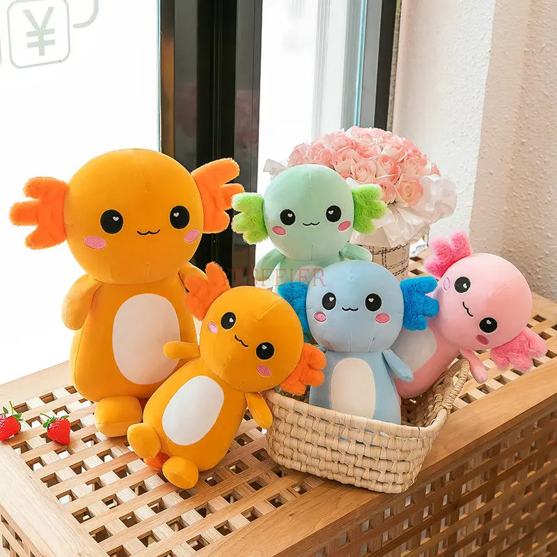 Cute Axolotl Plush Cartoon Animal Toy